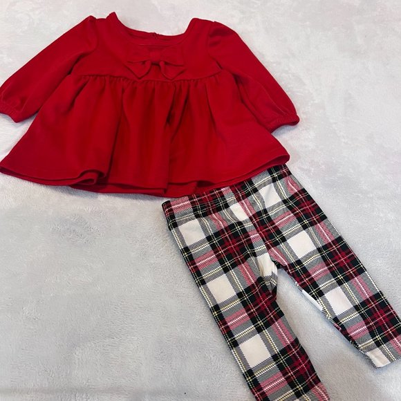 New Wonder Nation Baby Dress with Matching Leggins 3-6 Months - Picture 1 of 8